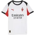 Puma AC Milan 25/26 Away Jersey Youth, Clothing, White/Red, 5-6Y