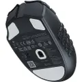 Razer Naga V2 HyperSpeed - Mus - ergonomisk - høyrehendt - optisk - 21 knapper - trådløs - Bluetooth, 2.4 GHz - USB trådløs mottaker
