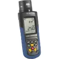 Pce Instruments Geigertæller Stråling: Gamma , Alfa , Røntgen , Beta Akustisk advarselslyd , inkl. vurderingssoftware , Datalogger , Optisk signal