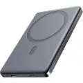 JOYROOM magnetic powerbank JR-PBM08 20W 5000mAh slim (gray) Nødlader - Grey - 5000 mAh