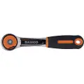 Bahco 1/4´´ Reversible Round Head With 72 Teeth And A 5° Action Angle 120 Mm Skralle