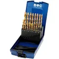 Bohrcraft Din 338 N Hss-tin Metallbor 19 Stykker