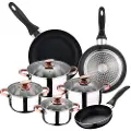 San Ignacio Sip 16/20/24 Pk1171 Kasserollesett Med Stekepanner 8 Stykker