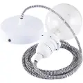 Creative Cables Rz04 Zigzag 2 M Hengelampe Pendel For Lampeskjerm