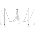 Creative Cables Spider 5 Falls With Light Bulb Pendellampe