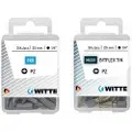 Witte Pz 3 Bitflex Tin 25 Mm Pozidriv Kryssformet Skrutrekkerbits 10 Enheter