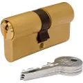 Ifam F5s4040l 80 Mm 40+40 Mm Messing Dørlåssylinder