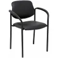 Nowy Styl Styl Faux Leather With Arms Fast Kontorstol