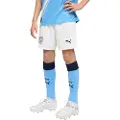 Puma Manchester City 25/26 Shorts Youth, Clothing, White/Light Blue, 11-12Y