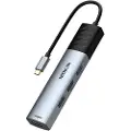 Mokin HUB 5in1 MOKiN USB-C PD 3.0 100W (sølv)