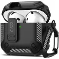 Tech-Protect AirPods 4 Tech-Protect Carbonox-etui - svart