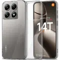 Tech-Protect Xiaomi 14T Pro Tech-Protect Flexair Hybrid-deksel - Gjennomsiktig