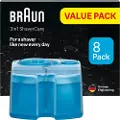 Braun CCR 8 - Pakke med 8 påfyllingskassetter for rengjøringsstasjoner (240963)