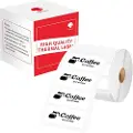 Phomemo etiketter 15x30 mm - 400 stk hvite etikettark for termisk utskrift