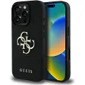 GUESS Pu Grained 4g Metal Logo Iphone 16 Pro Telefondeksel