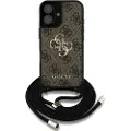 GUESS Pu 4g Metal Logo Crossbody Strap Iphone 16 Telefondeksel