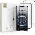 Tech-Protect iPhone 16e/14/13/13 Pro Tech-Protect Glass Fit+ Beskyttelsesglass - 2 stk. - Svart