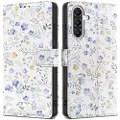 Tech-Protect Samsung Galaxy A36 Lommeboketui med magnet og stativ - Vårblomster