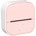 Phomemo T02 portable label printer pink case