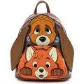 Loungefly Disney Todd Og Copper Cosplay-ryggsekk
