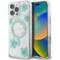 GUESS Resin Flowers Glitter Iphone 16 Pro Max Telefondeksel
