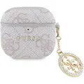 GUESS 4g Script Pc/pu Charm Airpods 4 Airpods-etui