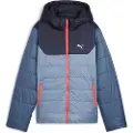 Puma Essentials Hooded Padded Jacket Youth, Clothing, Cool Blue, 11-12Y