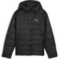 Puma Essentials Hooded Padded Jacket Youth, Clothing, Black, 13-14Y