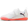 Puma FUTURE 8 PLAY Futsal Boots Youth, Shoes, White/Black/Glowing Red, 34
