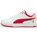 Puma Scuderia Ferrari Caven 2.0 Sneakers Unisex, Shoes, White/Rosso Corsa, 39
