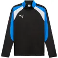 Puma individualLIGA Quarter-Zip Top Men, Sport, Black/White/Ultra Blue, L