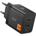 Spigen Essential 47W Wall Charger EE472EU black
