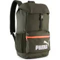 Puma Phase Hooded 20L Backpack, Accessories, Dark Olive/Glowing Red, OSFA