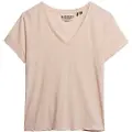 Superdry Studios Slub Emb Vee Kortarmet T-skjorte