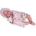 Antonio Juan Min Første Reborn Alejandra Med Dou Dou Babydukke 52 Cm