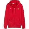 Puma Scuderia Ferrari Sportswear Hooded Sweat Jacket Men, Motorsport, Rosso Corsa, L