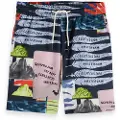 Scotch & Soda All-over Printed Shorts