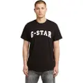 G-Star Felt Logo Kortarmet T-skjorte