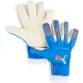 Puma ULTRA Ultimate Hybrid Goalkeeper Gloves, Accessories, Ultra Blue/Glowing Red, 11