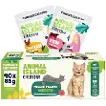 Animal Island Biff / Kylling i filet MIX - Våtfôr til katter - 40x85g