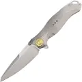 KARBON Buckhorn Framelock Ti foldekniv