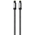 Sinox PRO X optisk digitalt kabel. 1,5m. Sort