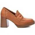 Carmela for woman. 16121801-CAMEL Leather shoes 161218 brown (39), 8 to 10 cm, None, Casual