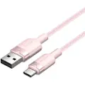Vention USB 2.0 A til USB-C 3A-kabel CTNPH 2M (rosa)
