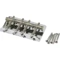 Fender Pure Vintage Bass Bridge Assembly Nickel / Chrome