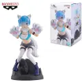 Banpresto Re:zero Rem Monsters Motions Starter Livet I En Annen Verden Figur 22 Cm