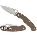 Spyderco Military 2 Cru-Wear foldekniv, Brown Canvas Micarta