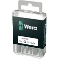 Wera 867/1 DIY SiS, 10 stykker, Torx Plus, TX15, Rustfritt stål, CE, GS, DVE, 25 mm
