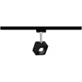 Paulmann Cube, Spotlight på skinne, LED, 8 W, 2700 K, 520 lm, Sort, Kromfarget