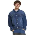 Build Your Brand Heavy Ounce Boxy New Mid Denimjakke